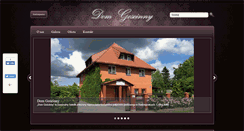 Desktop Screenshot of domgoscinny.pl