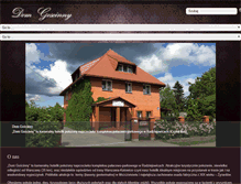 Tablet Screenshot of domgoscinny.pl